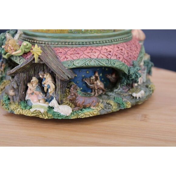 Grandeur Noel Illuminated Musical Water Globe With Revolving Base Collectors Ed - Picture 4 of 16